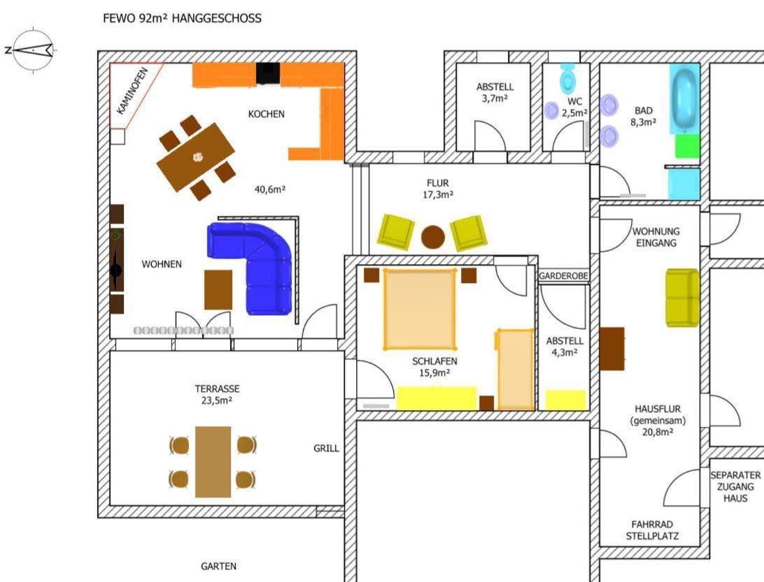 Ferienwohnung Leupolz Wangen im Allgaeu ห้อง รูปภาพ